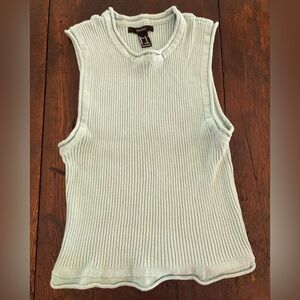 Forever 21 Light Green Sweater Vest